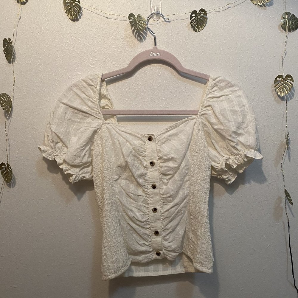 White Nordstrom Top